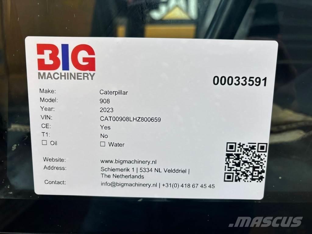 CAT 908  휠로우더