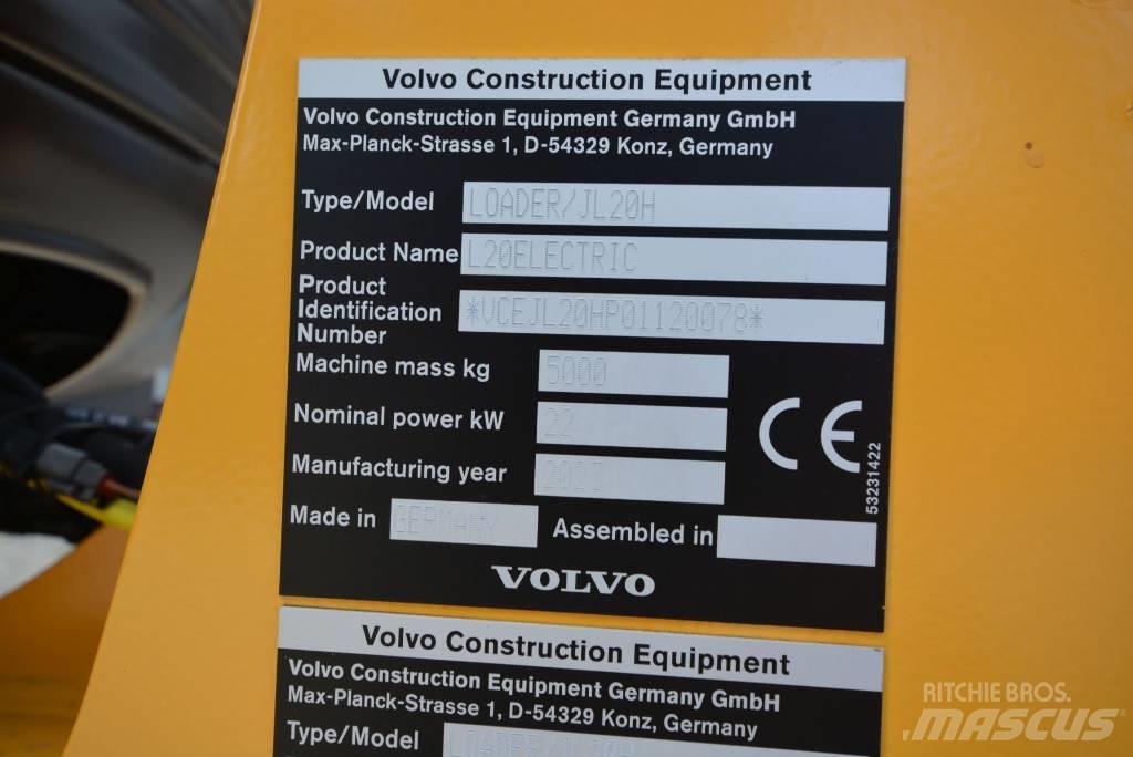 Volvo L 20 electric  휠로우더