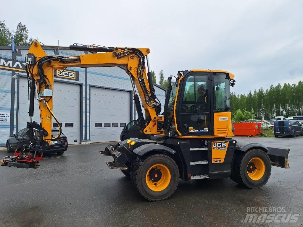 JCB Hydradig 110 W  휠 굴삭기
