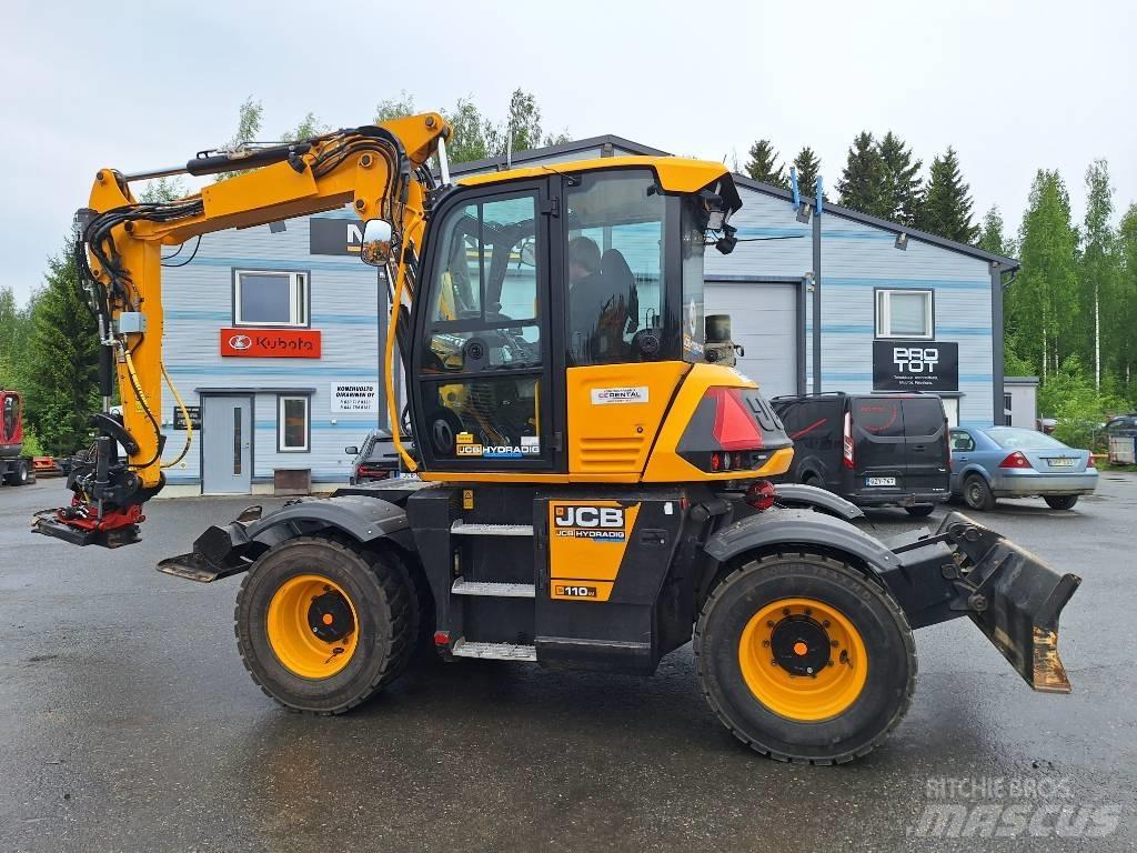 JCB Hydradig 110 W  휠 굴삭기