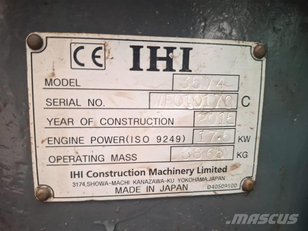 IHI 35 V4 소형 굴삭기 7톤 미만