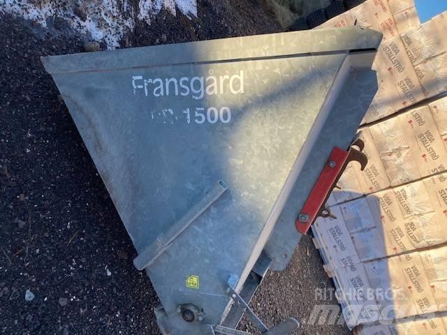 Fransgård SPR 1500 모래(염화칼슘) 살포기