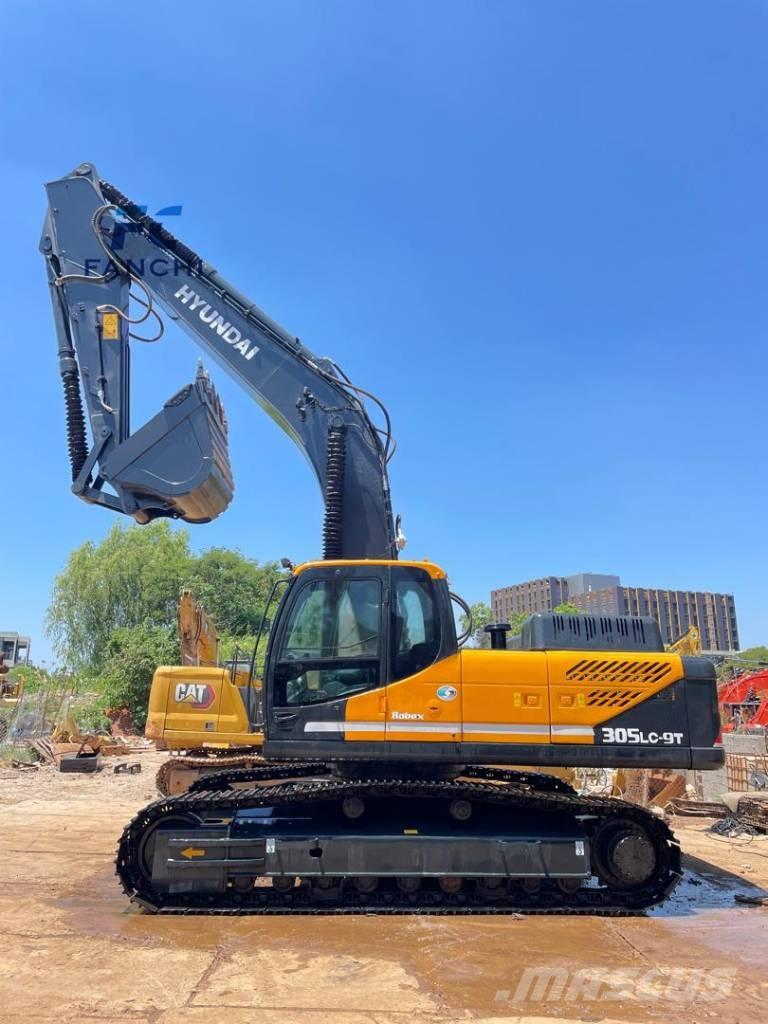 Hyundai 305lc-9t 대형 굴삭기 29톤 이상