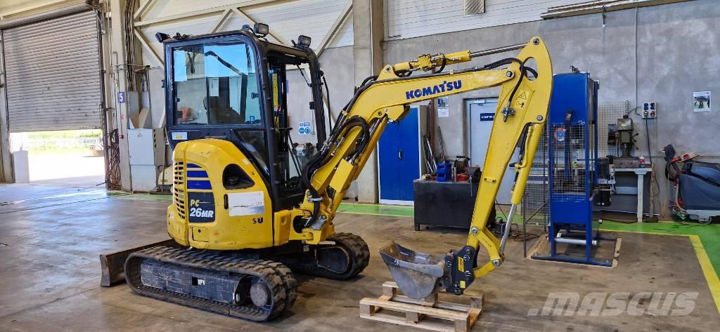 Komatsu PC 26 MR 소형 굴삭기 7톤 미만