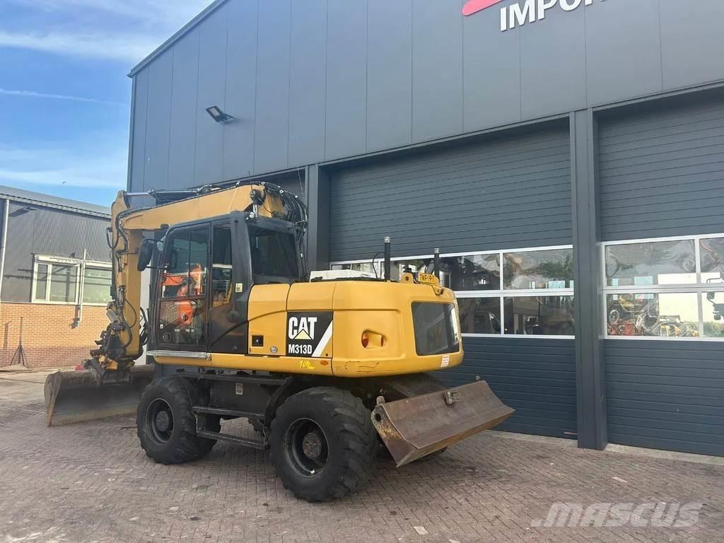 CAT M313D  휠 굴삭기