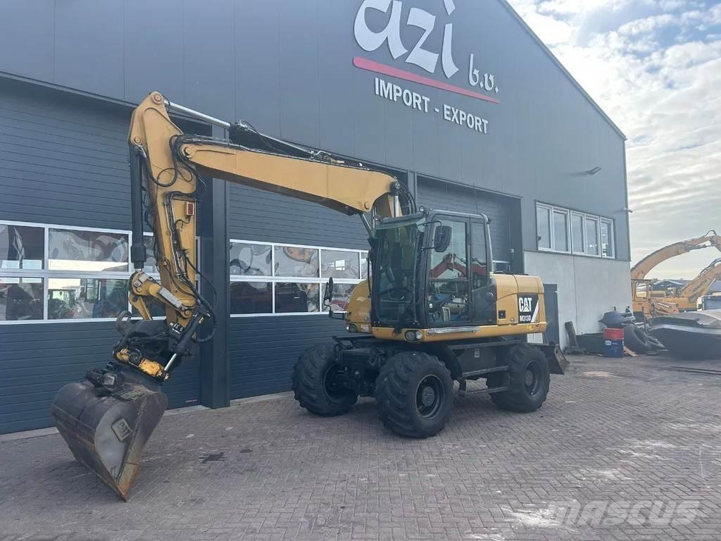 CAT M313D  휠 굴삭기