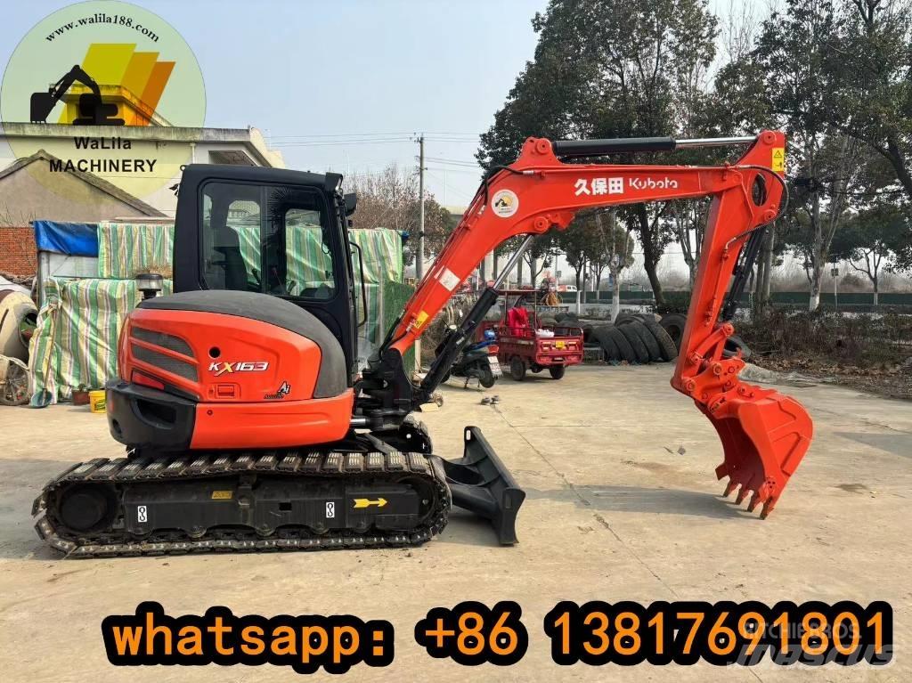 Kubota KX 163-5 소형 굴삭기 7톤 미만