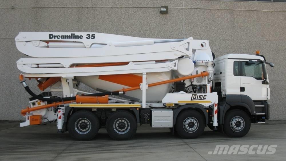 Mercedes-Benz Arocs 콘크리트 믹서트럭