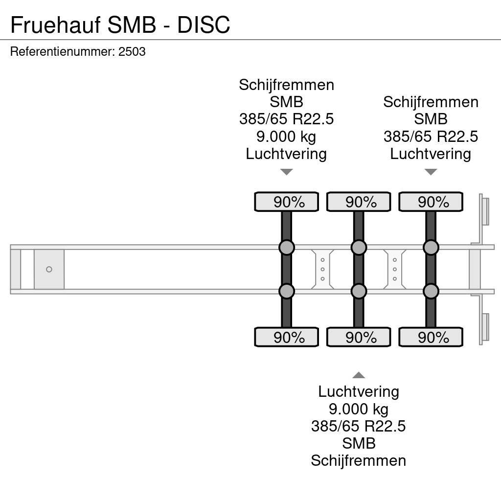 Fruehauf SMB - DISC 커튼사이더 세미 트레일러
