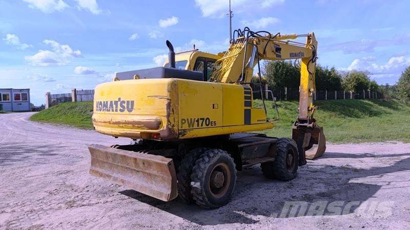 Komatsu PW 170-6  휠 굴삭기