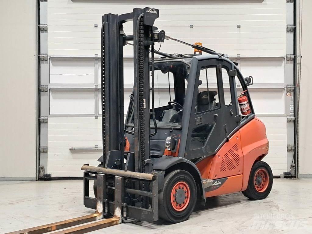 Linde H50D-02 디젤 지게차