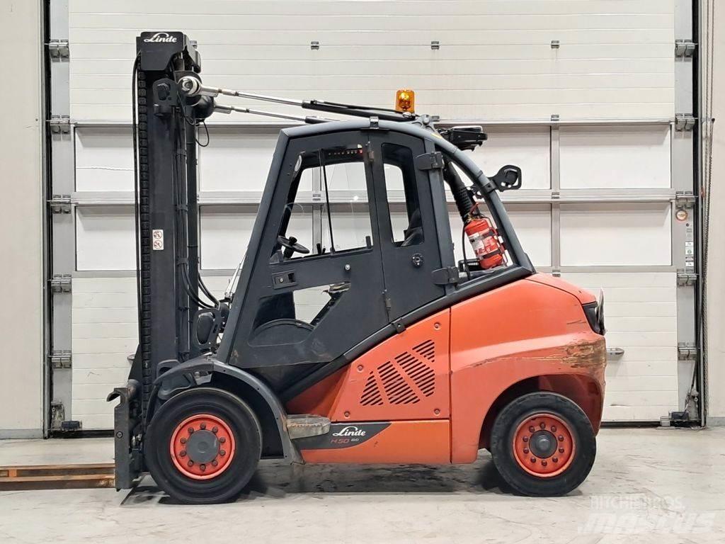 Linde H50D-02 디젤 지게차