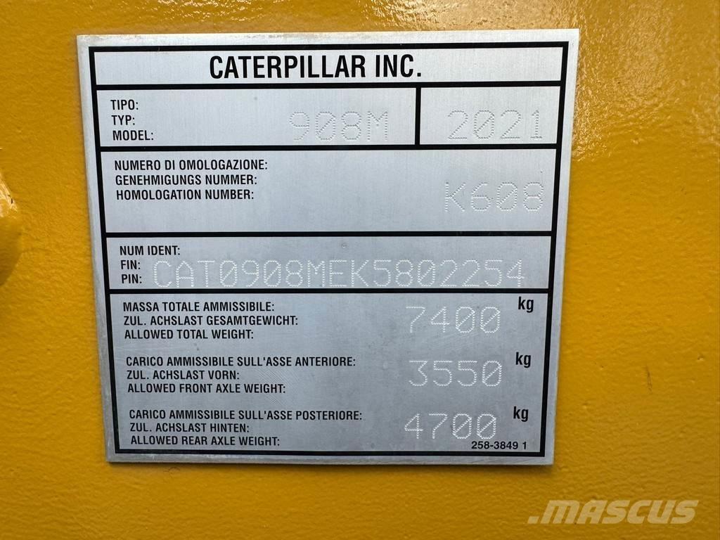 CAT 908M  휠로우더