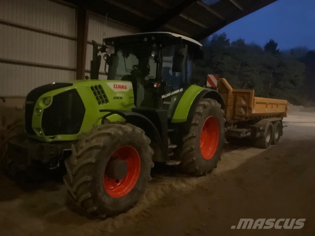 CLAAS ARION 650 cis + 트랙터