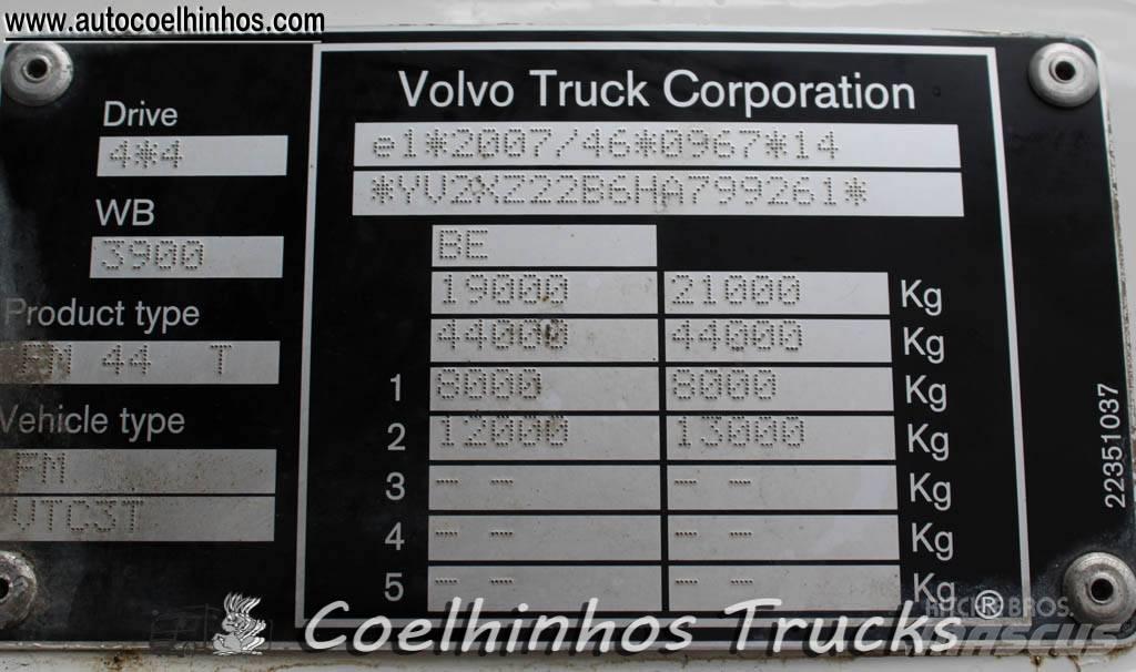 Volvo FMX 410  4x4 트랙터 유닛