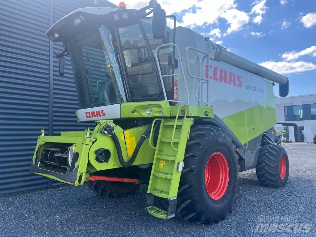CLAAS Lexion 570 콤바인 수확기
