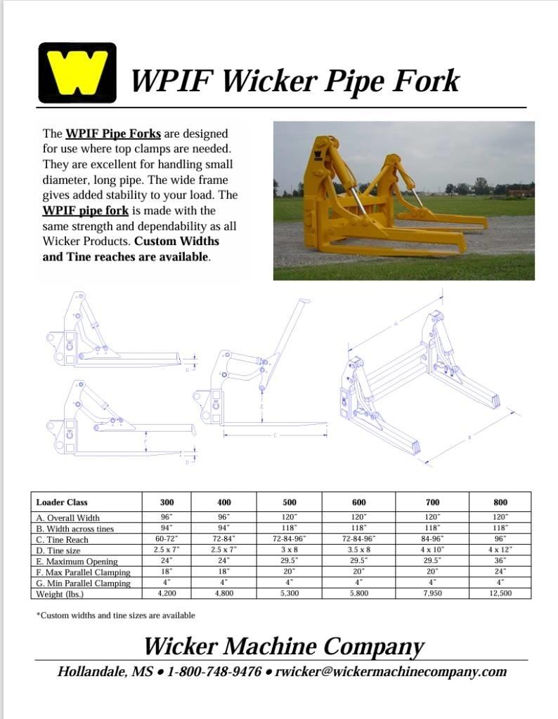 WICKER WPF 950M 지게차