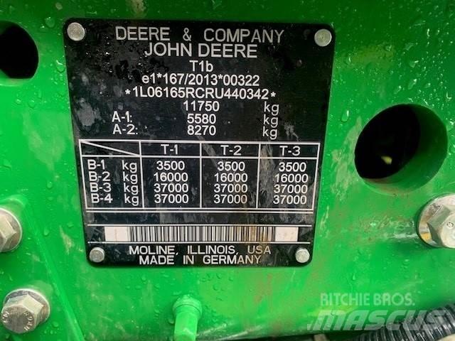 John Deere 6R165 트랙터