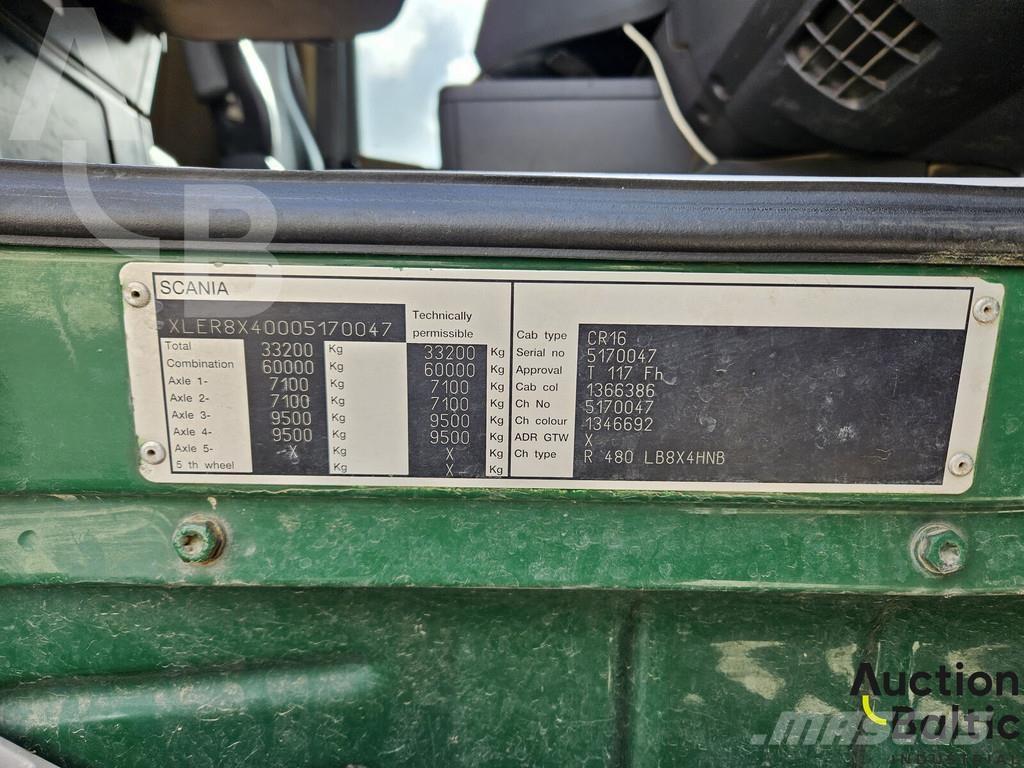 Scania R 480 덤프 트럭