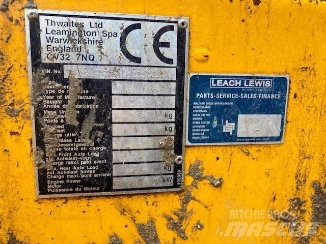 Thwaites 9 tonne 건설현장 덤프트럭