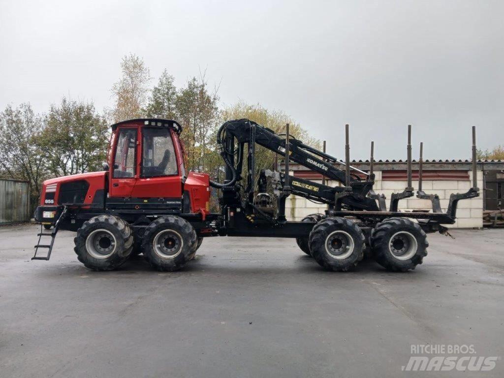 Komatsu 855 원목 포워더
