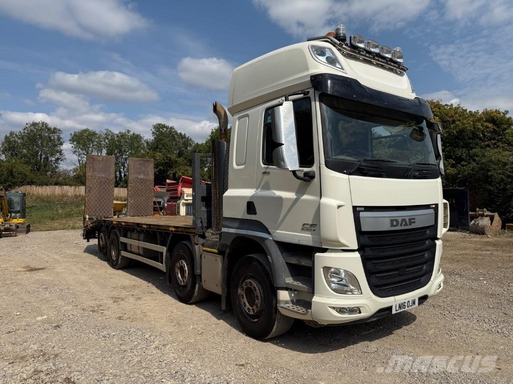 DAF CF 460 플랫베드/윈치 트럭