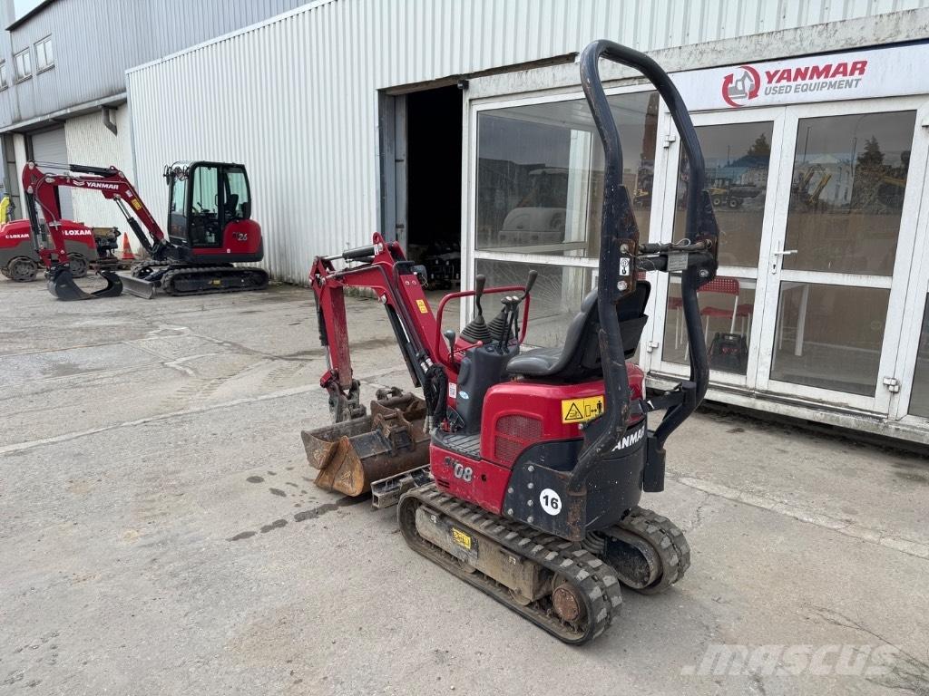 Yanmar SV08 (1D477) 소형 굴삭기 7톤 미만