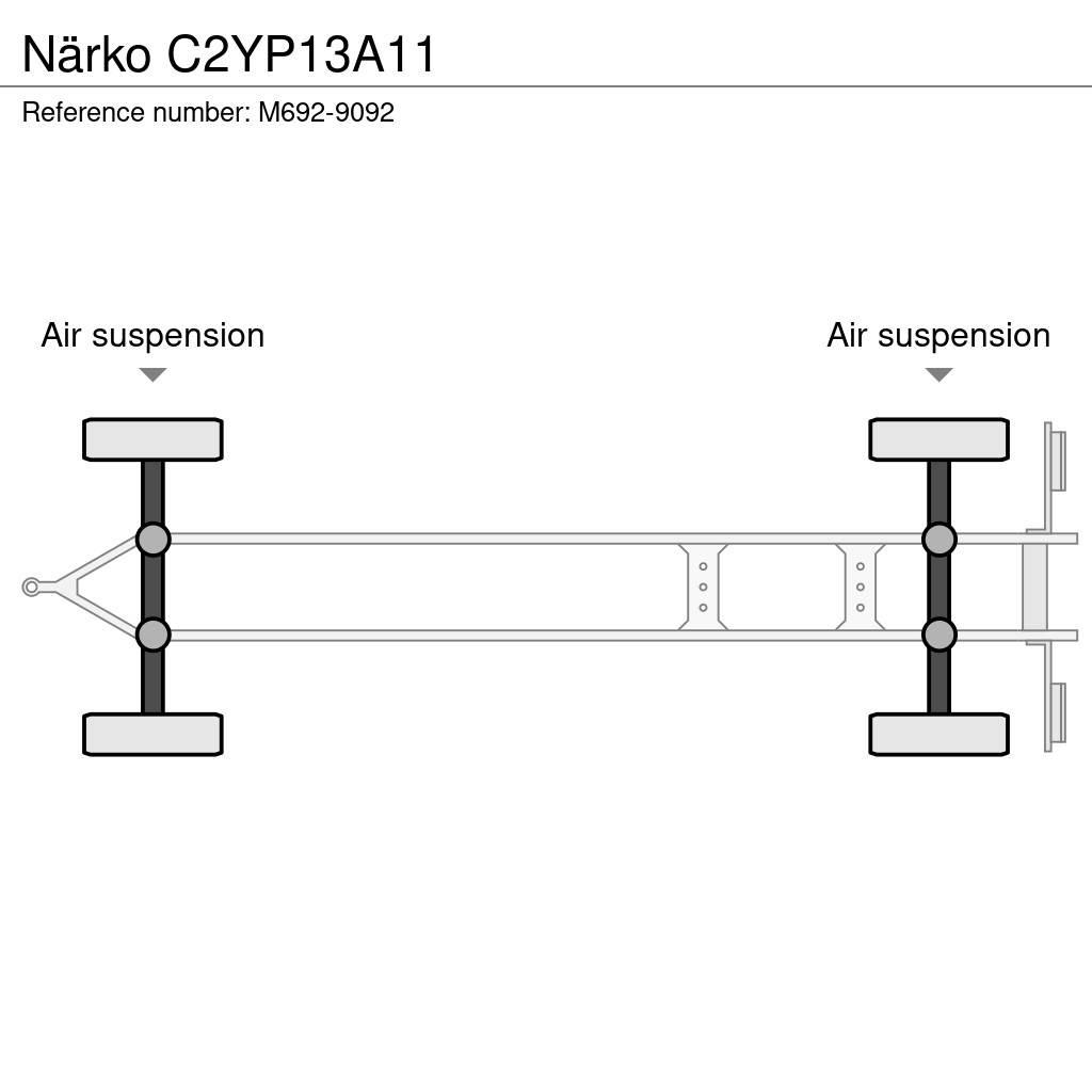Närko C2YP13A11 커튼사이더 트레일러
