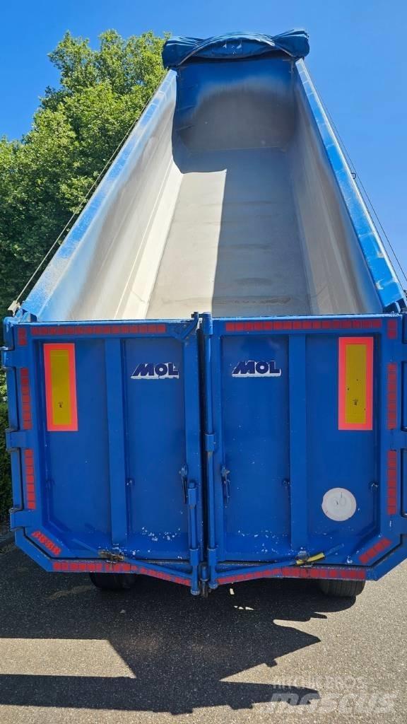 MOL KO225 Steel / Alu 티퍼 세미 트레일러