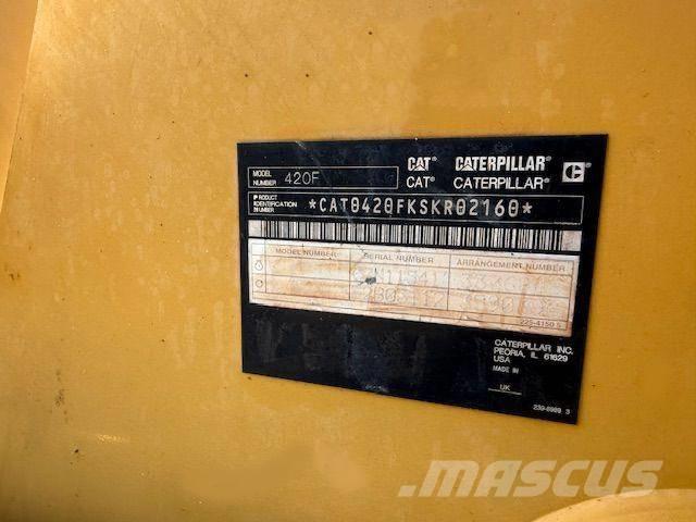 CAT 420 F 백호로더