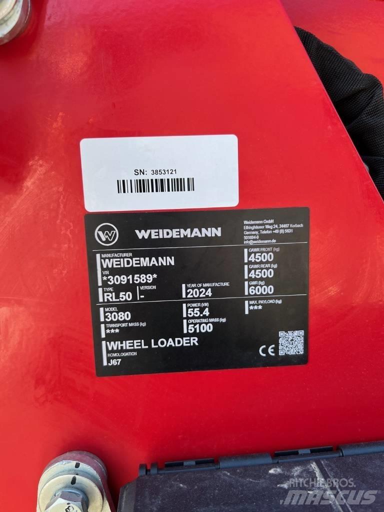 Weidemann 3080 3080  휠로우더