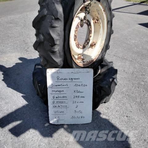 Kleber 320/85R24 타이어, 휠 및 림