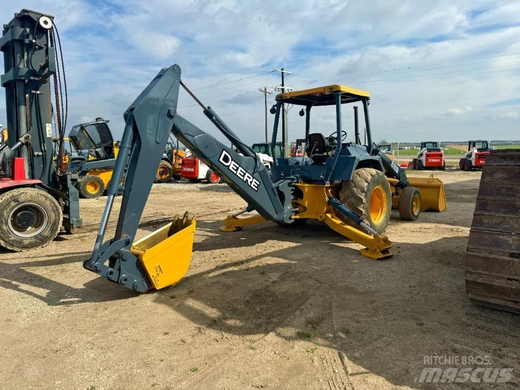 John Deere 410 B 백호로더