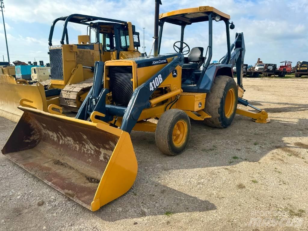 John Deere 410 B 백호로더