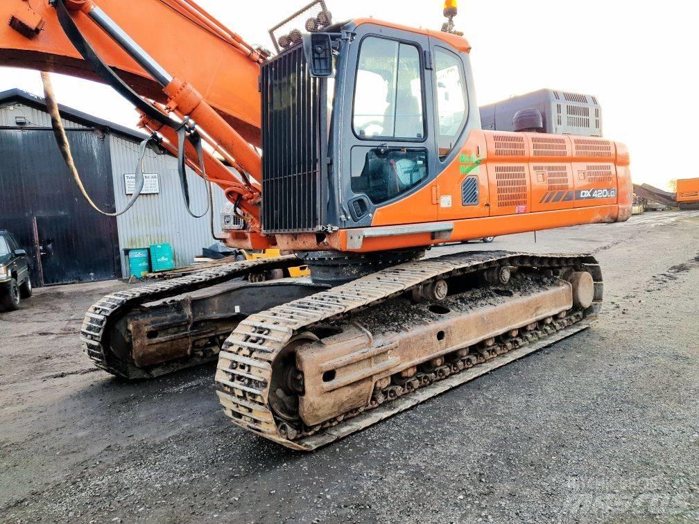 Doosan DX 420 LC-3 대형 굴삭기 29톤 이상
