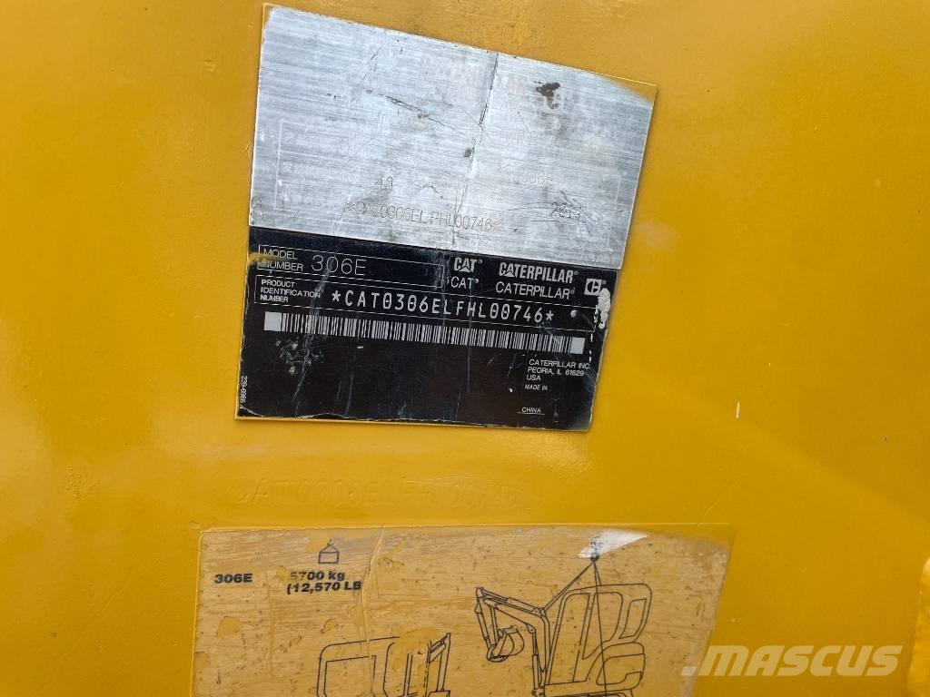 CAT 306 소형 굴삭기 7톤 미만
