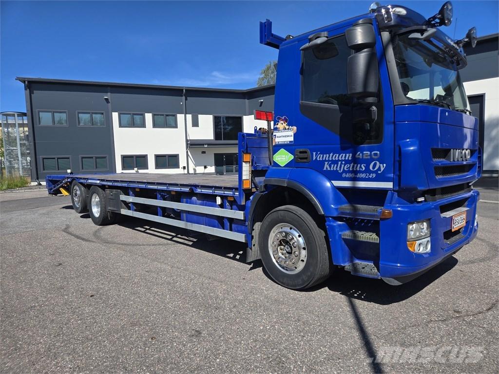 Iveco Stralis 26.420 플랫베드/드롭사이드 트럭