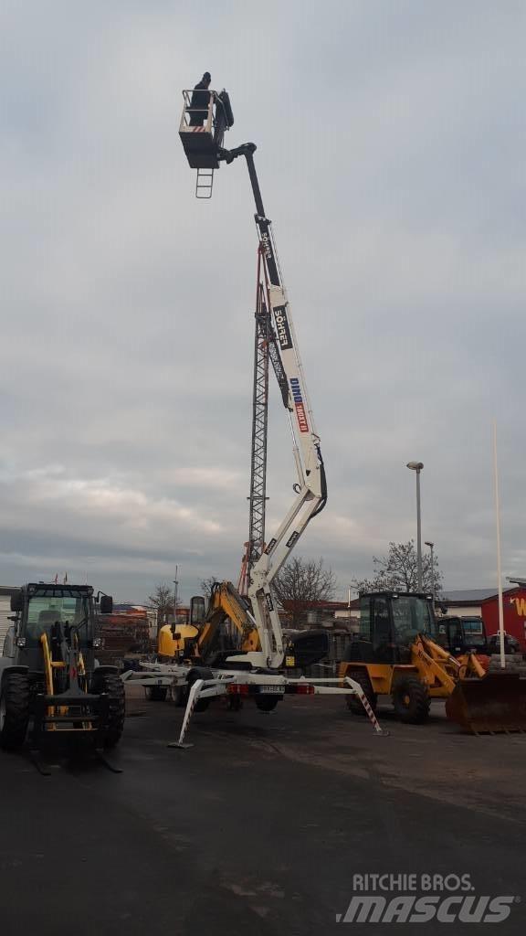 Dino 180 XT II 트레일러 탑재 고소작업대