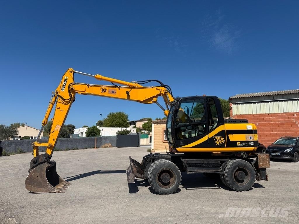 JCB JS 145 W  휠 굴삭기