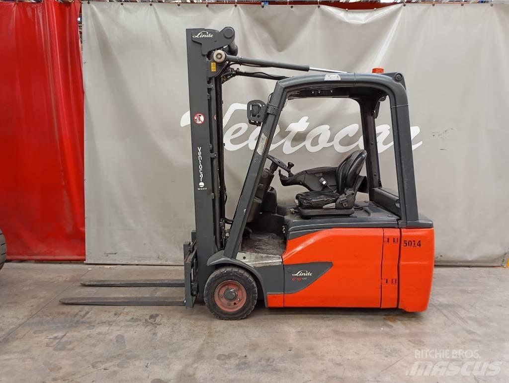 Linde E 16 전동 지게차