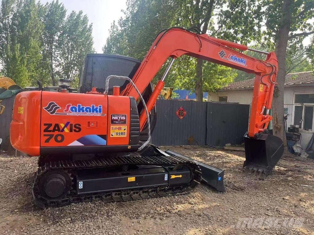 Hitachi ZX 70 소형 굴삭기 7톤 미만