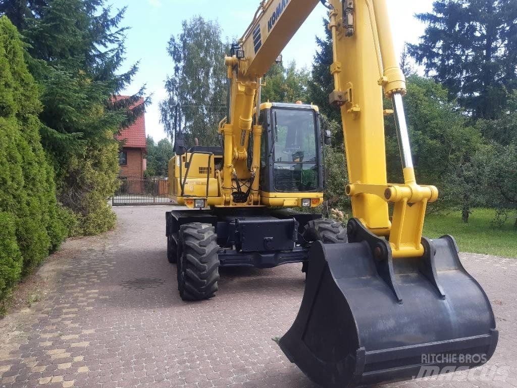 Komatsu PW 130-7  휠 굴삭기