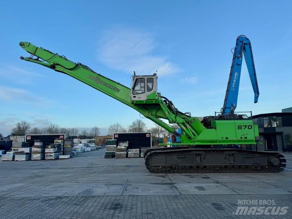 Sennebogen 870R 폐기물/산업 처리기
