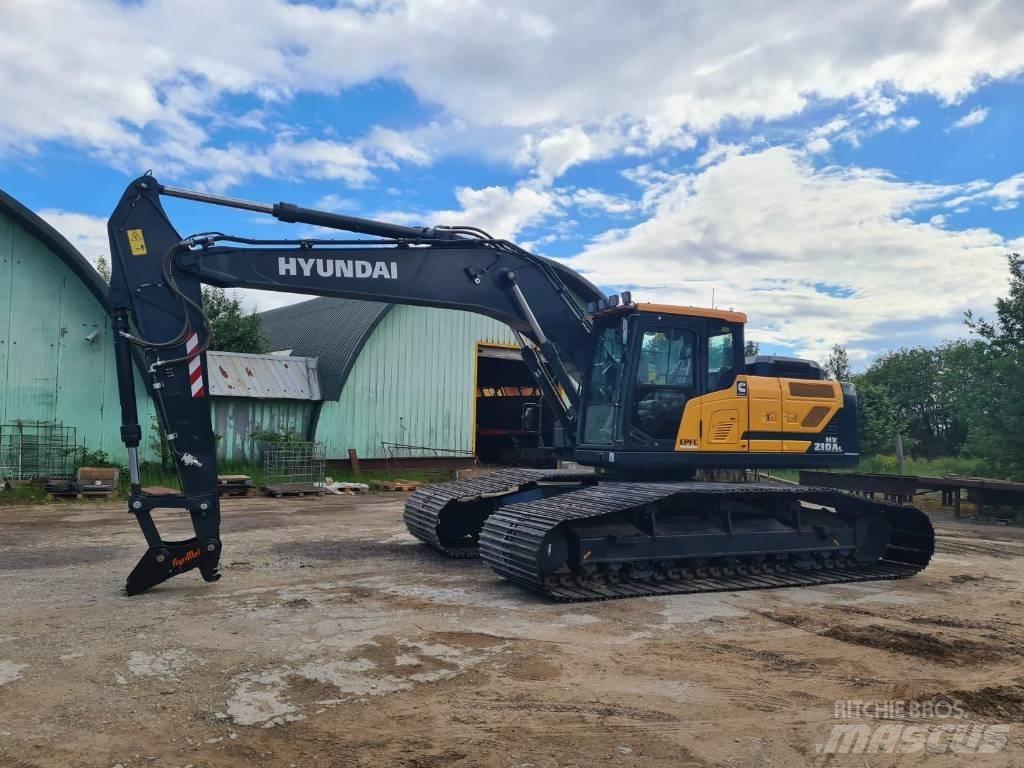 Hyundai HX210AL 대형 굴삭기 29톤 이상