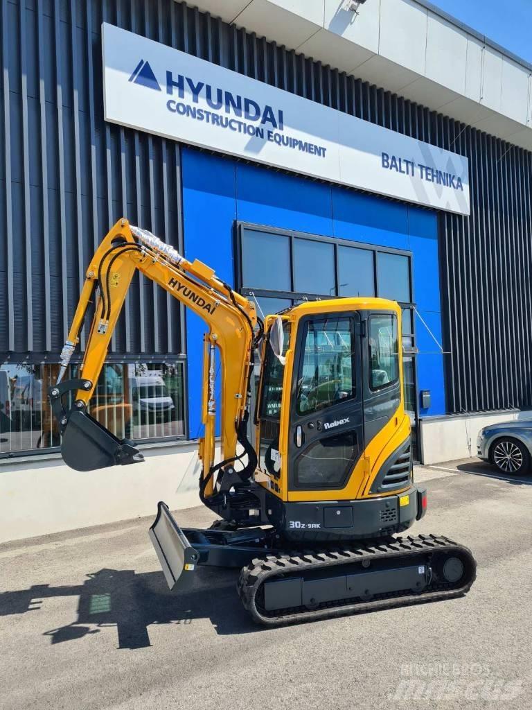 Hyundai R30Z-9AK 소형 굴삭기 7톤 미만