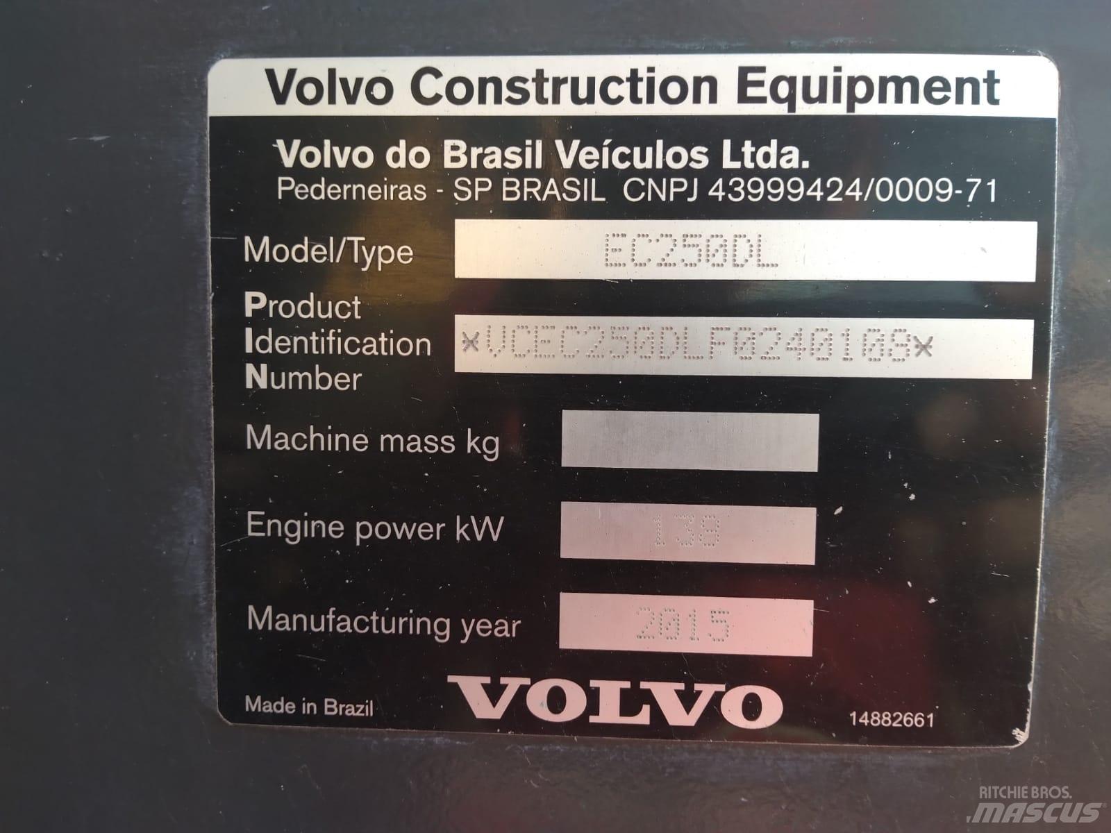 Volvo EC250DL 대형 굴삭기 29톤 이상