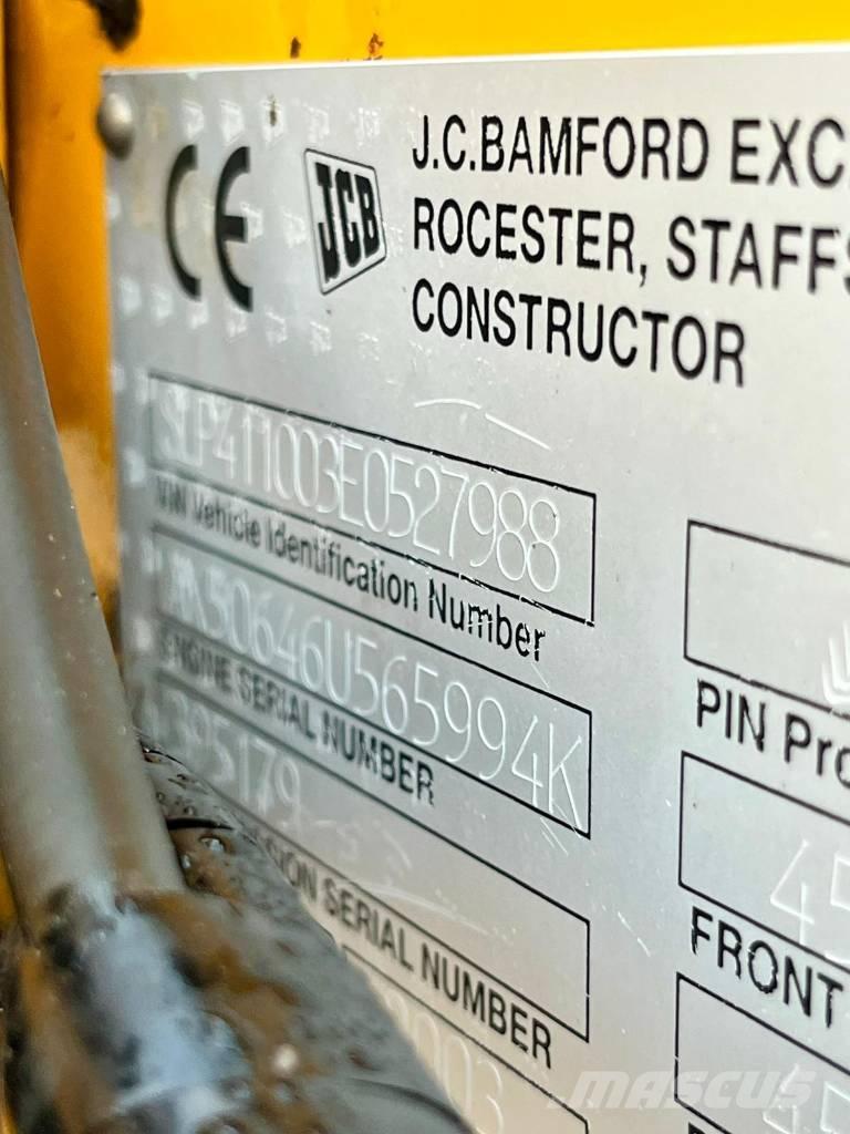 JCB 411 HT  휠로우더
