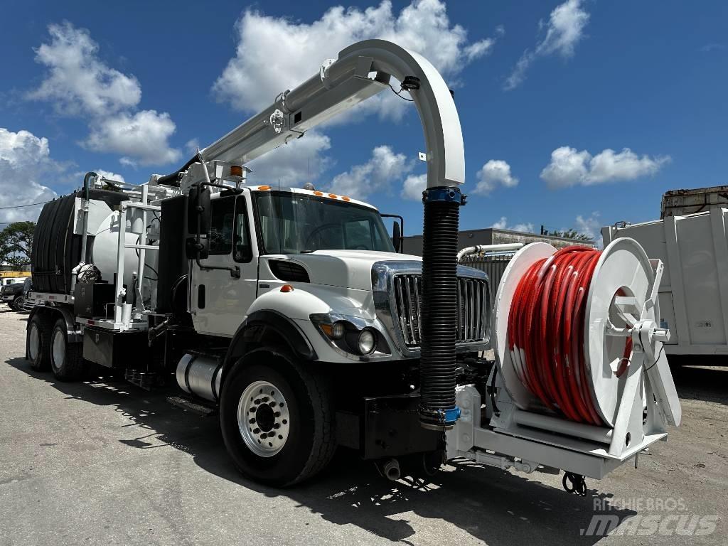 International 7500 콤비/진공 트럭