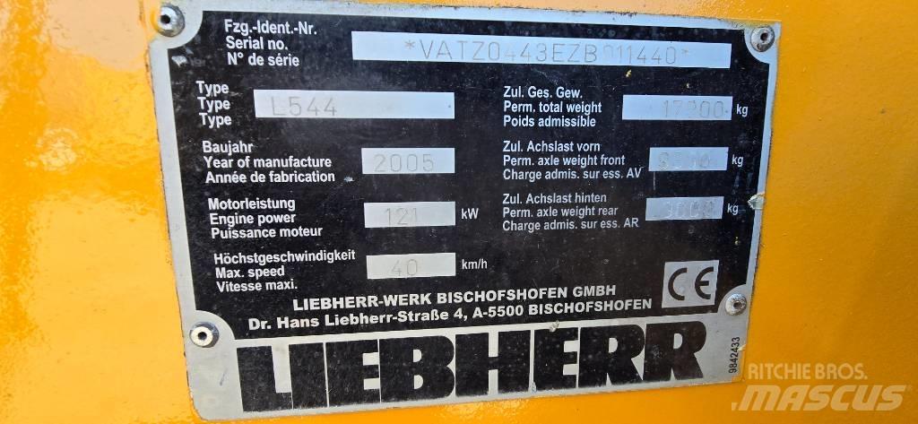 Liebherr L 544  휠로우더