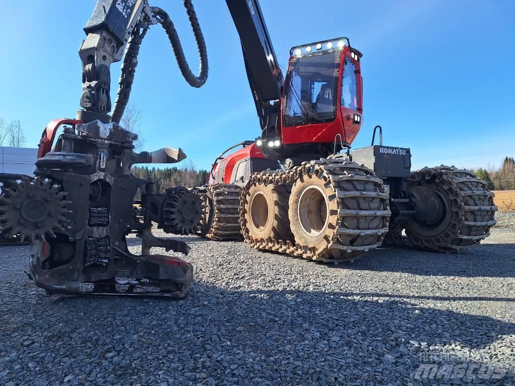 Komatsu 931 XC 원목 하베스터